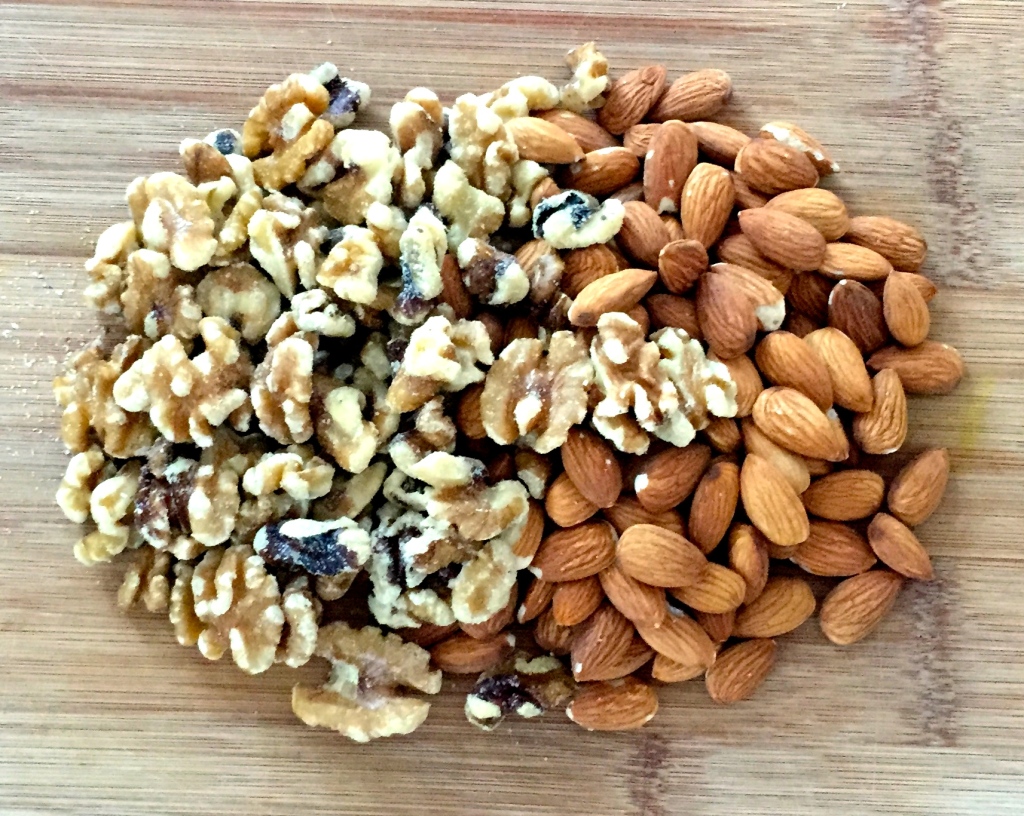 almonds and walnuts are mindblowing superfoods.