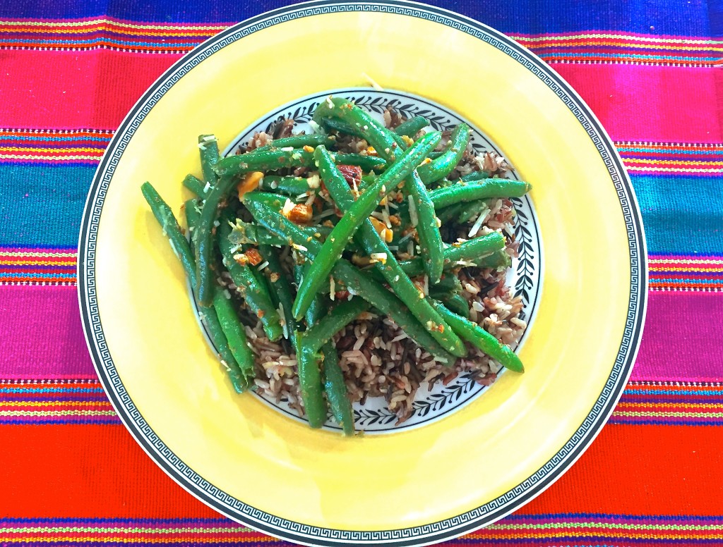 serve wild rice with the beans for a yummy simple meatless meal, or as a side to fish or organic chicken.